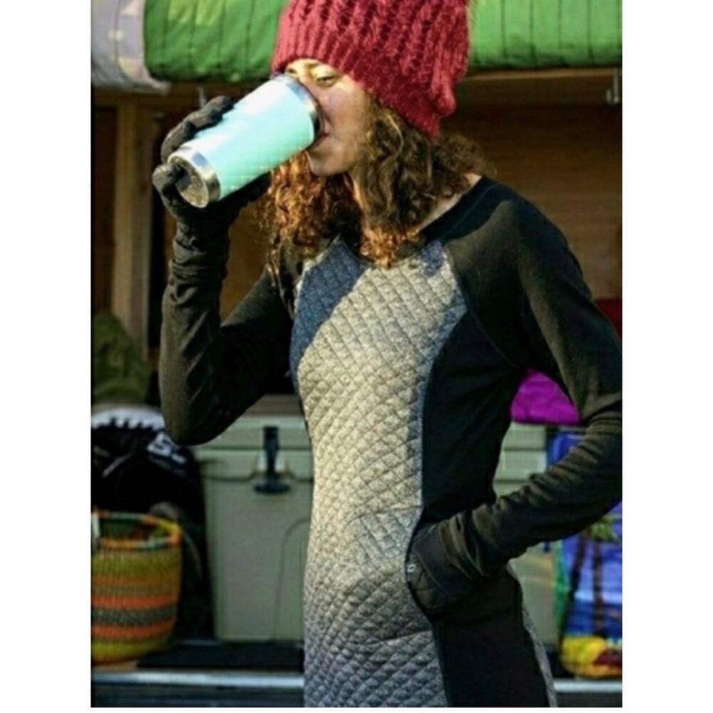 Smartwool Diamond Peak Quilted Dress Large
